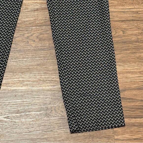 Candie’s Skinny Ankle Stretchy Pants With Geometric Print Black White Size 9 - Picture 12 of 13
